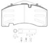KAWE JCA1074.80 Brake Pad Set, disc brake